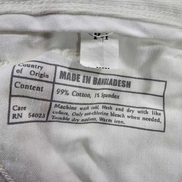 Banana Republic WOMENS SIZE 28 Jeans Skinny Denim White Low Rise Stretch - Picture 8 of 12